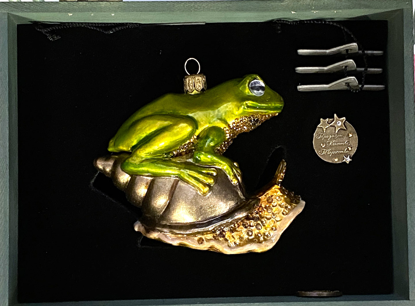 Baumschmuck-Christbaumschmuck-AtlasArt-Frosch-Schnecke-Jugendstil-weihnachts-deko-ch-Galerie-Luechinger-1