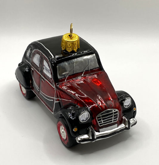 Baumschmuck-Christbaumschmuck-Bordeaux-Deux-Chevaux-Oltimer-Frankreich-Kultauto-weihnachts-deko-ch-Galerie-Luechinger-2