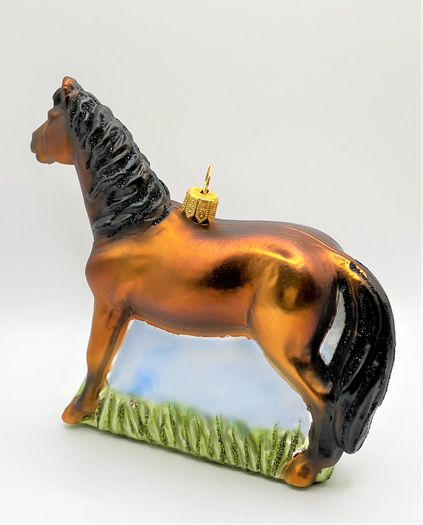 Baumschmuck-Christbaumschmuck-Braunes-Pferd-Reitsport-weihnachts-deko-ch-Galerie-Luechinger-3