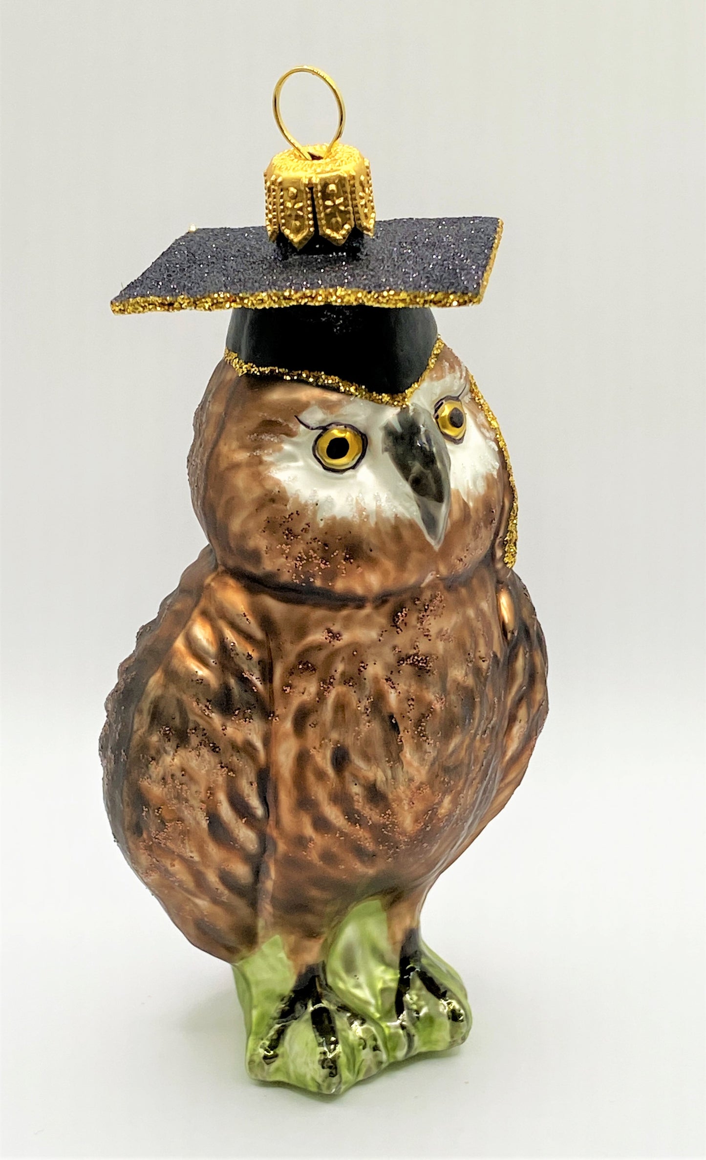 Baumschmuck-Christbaumschmuck-Eule-Doktorhut-Uhu-Kauz-Vogel-weihnachts-deko-ch-Galerie-Luechinger-1