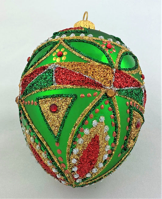Baumschmuck-Christbaumschmuck-Faberge-Ei-gruen-rot-gold-weihnachts-deko-ch-Galerie-Luechinger1