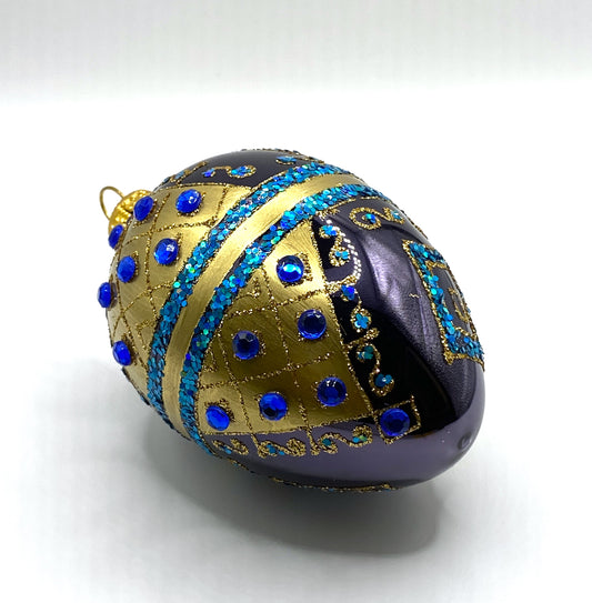 Baumschmuck-Christbaumschmuck-Faberge-Ei-petrol-blau-weihnachts-deko-ch-Galerie-Luechinger-2