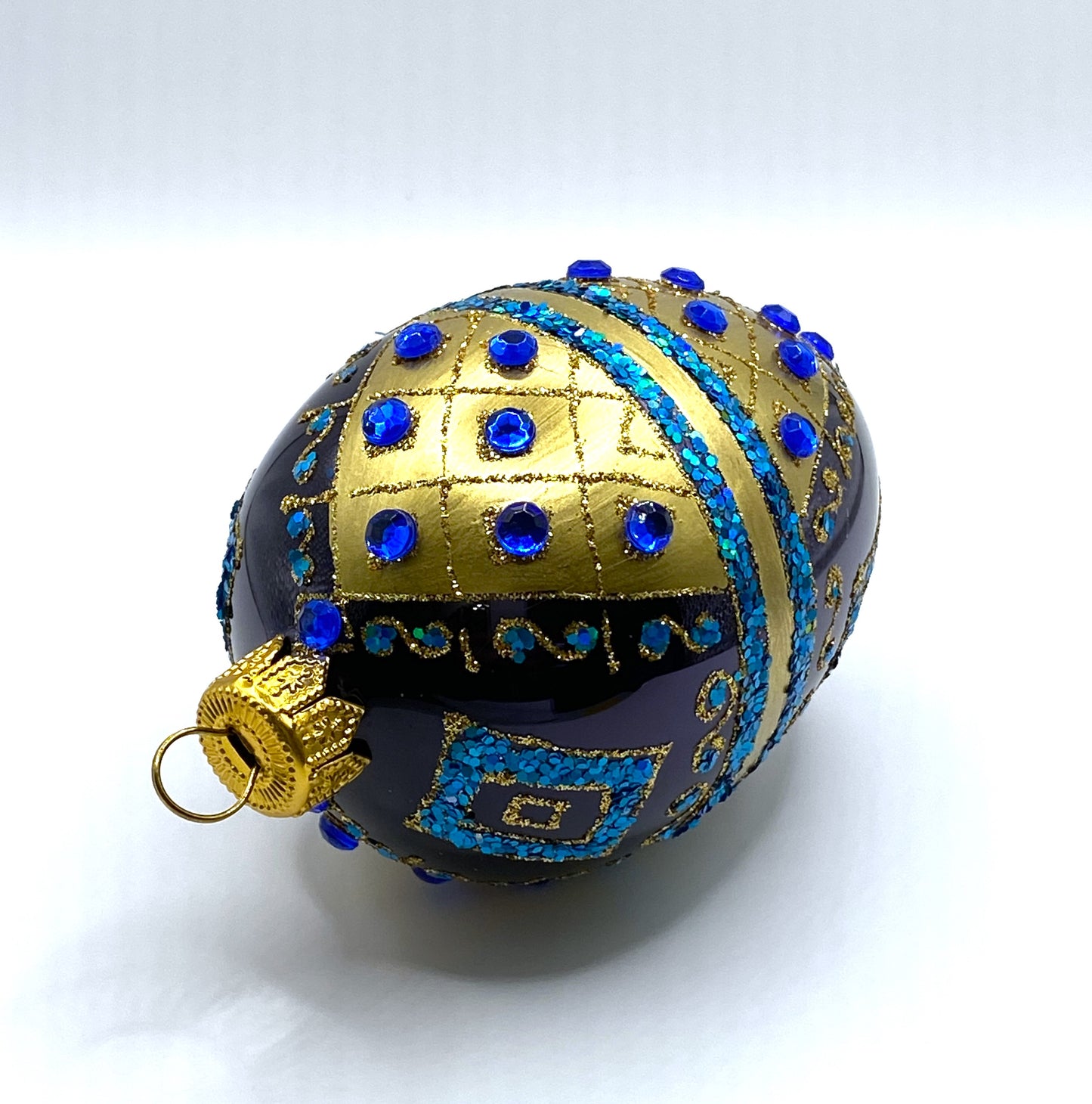 Baumschmuck-Christbaumschmuck-Faberge-Ei-petrol-blau-weihnachts-deko-ch-Galerie-Luechinger-3