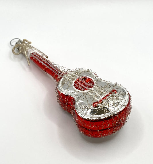 Baumschmuck-Christbaumschmuck-Gablonz-Nostalgie-Gitarre-leonischer-Draht-weihnachts-deko-ch-Galerie-Luechinger-2