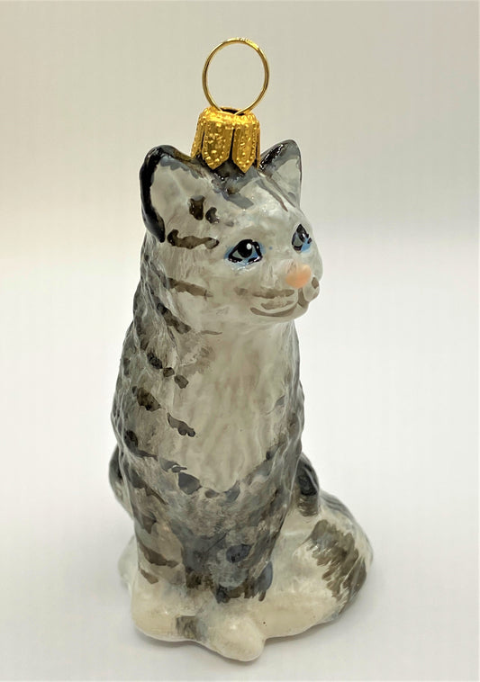 Baumschmuck-Christbaumschmuck-Graue-Tigerkatze-Komozja-Mostowski-weihnachts-deko-ch-Galerie-Luechinger-2