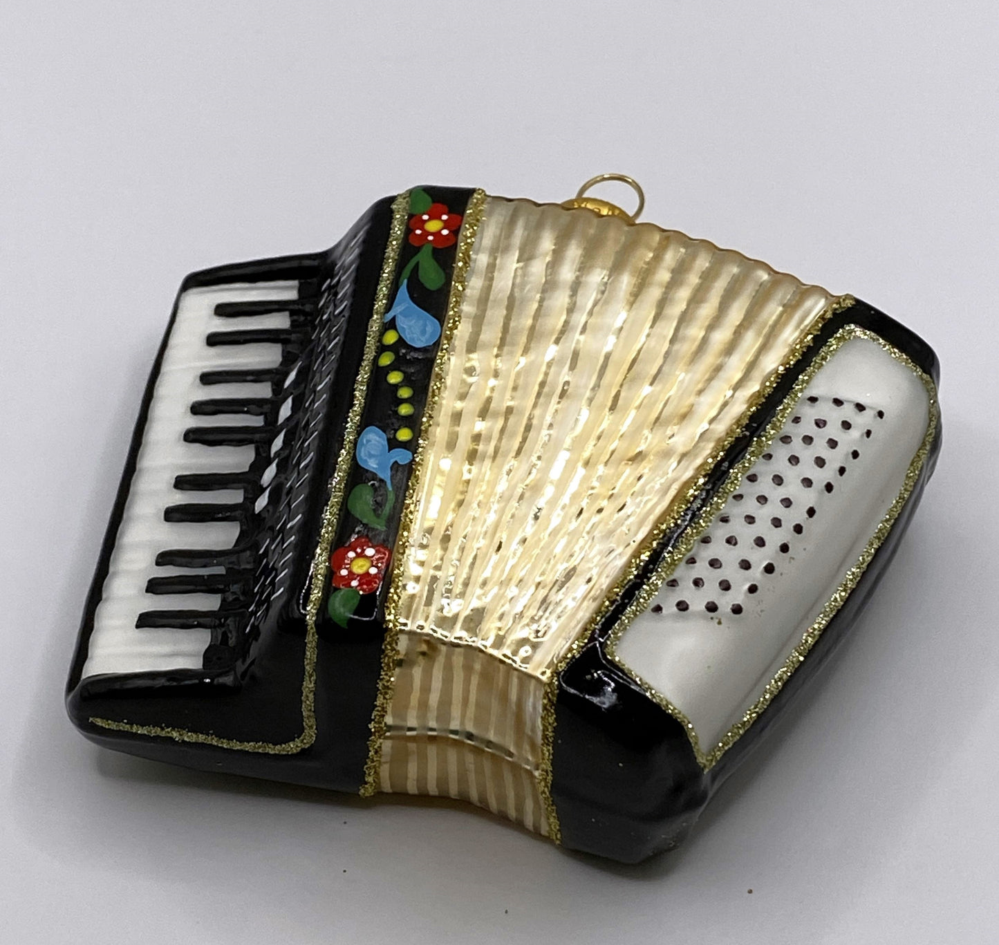 Baumschmuck-Christbaumschmuck-Handorgel-Schwarz-Blumendekor-Akkordeon-weihnachts-deko-ch-Galerie-Luechinger-4