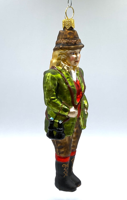 Baumschmuck-Christbaumschmuck-Jaegerin-Jagd-Flinte-weihnachts-deko-ch-Galerie-Luechinger-2