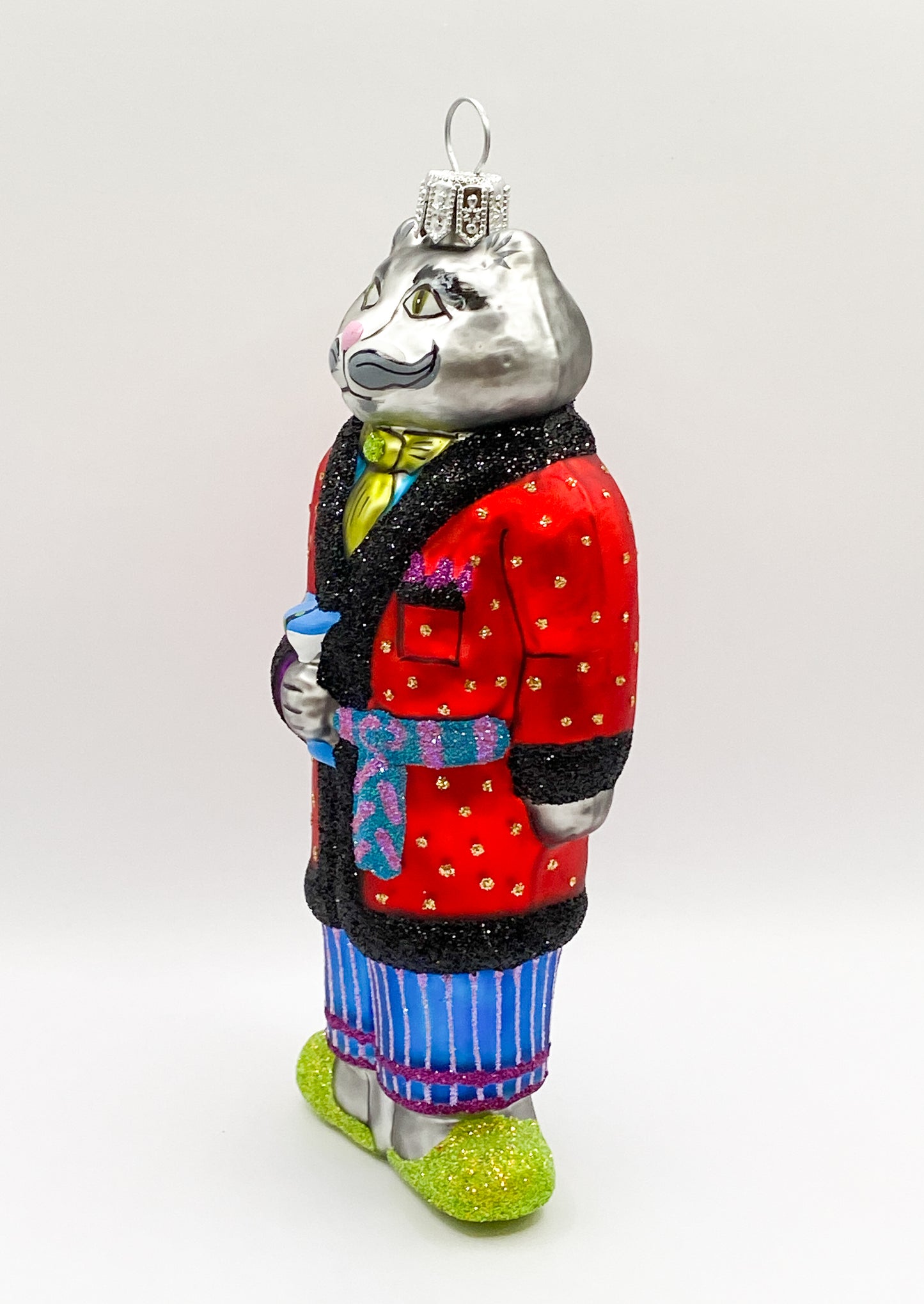 Baumschmuck-Christbaumschmuck-Katze-Kater-Dandy-Morgenmantel-weihnachts-deko-ch-Galerie-Luechinger2