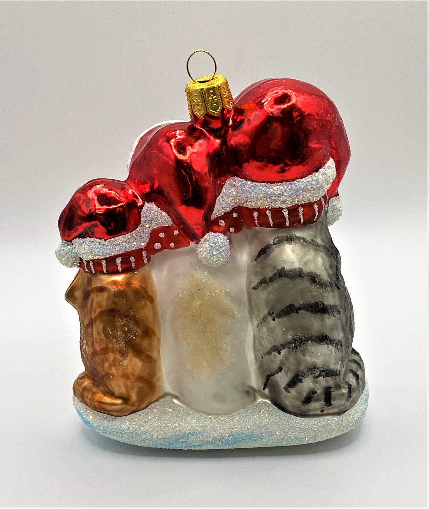 Baumschmuck-Christbaumschmuck-Katzen-Familie-Weihnachtsmuetze-weihnachts-deko-ch-Galerie-Luechinger-4