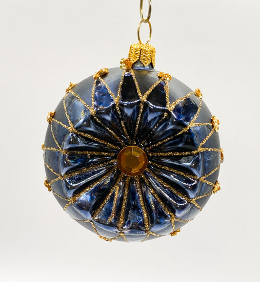 Baumschmuck-Christbaumschmuck-Kugel-dunkelblau-weihnachts-deko-ch-Galerie-Luechinger-ch