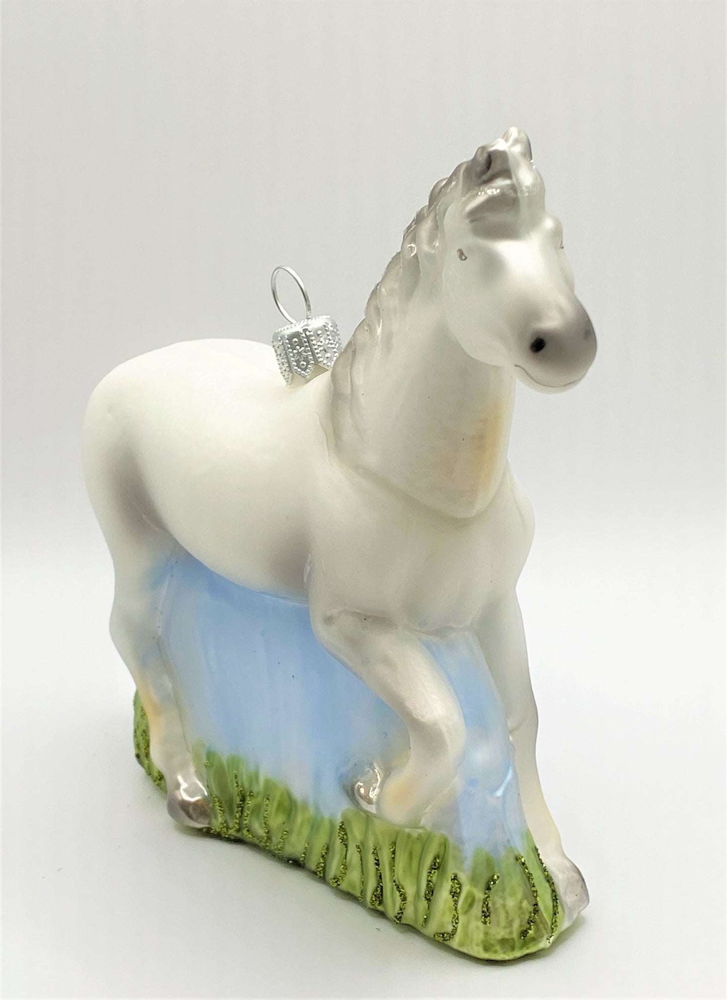 Baumschmuck-Christbaumschmuck-Lipizzaner-Weisses-Pferd-Reitsport-weihnachts-deko-ch-Galerie-Luechinger-3