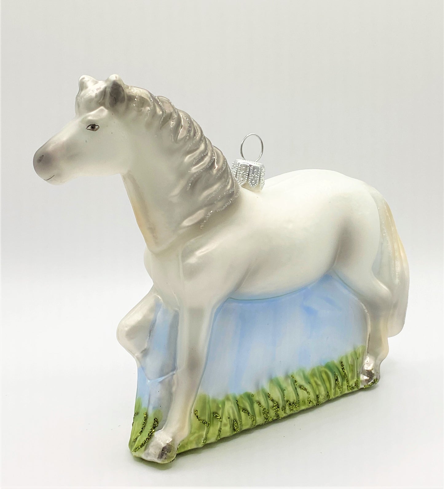 Baumschmuck-Christbaumschmuck-Lipizzaner-Weisses-Pferd-Reitsport-weihnachts-deko-ch-Galerie-Luechinger-4