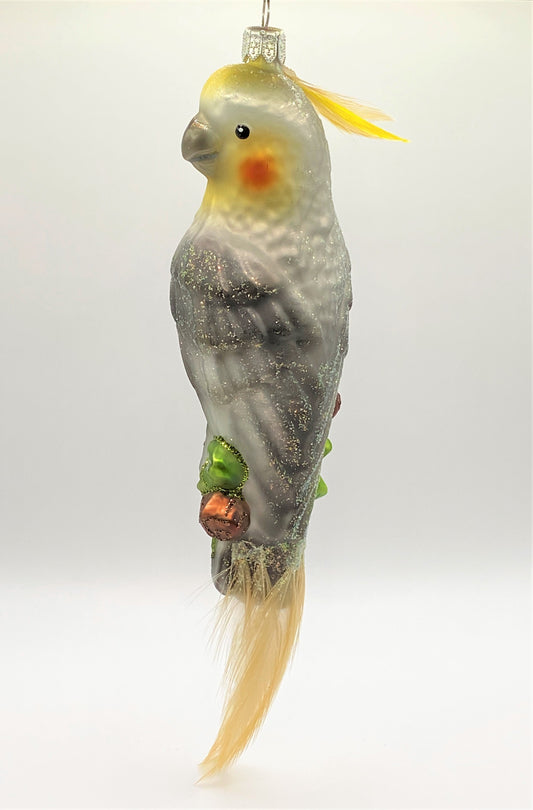 Baumschmuck-Christbaumschmuck-Nymphensittich-exotischer-Vogel-Australien-weihnachts-deko-ch-Galerie-Luechinger-1