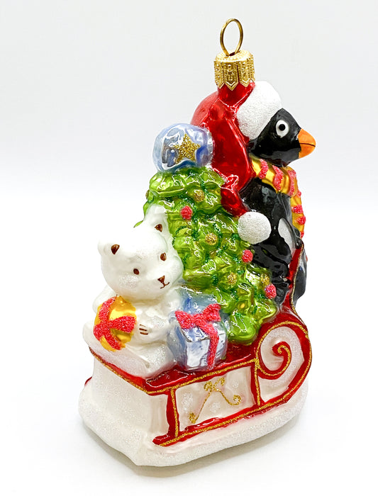 Baumschmuck-Christbaumschmuck-Pinguin-Schlitten-Teddybaer-weihnachts-deko-ch-Galerie-Luechinger3