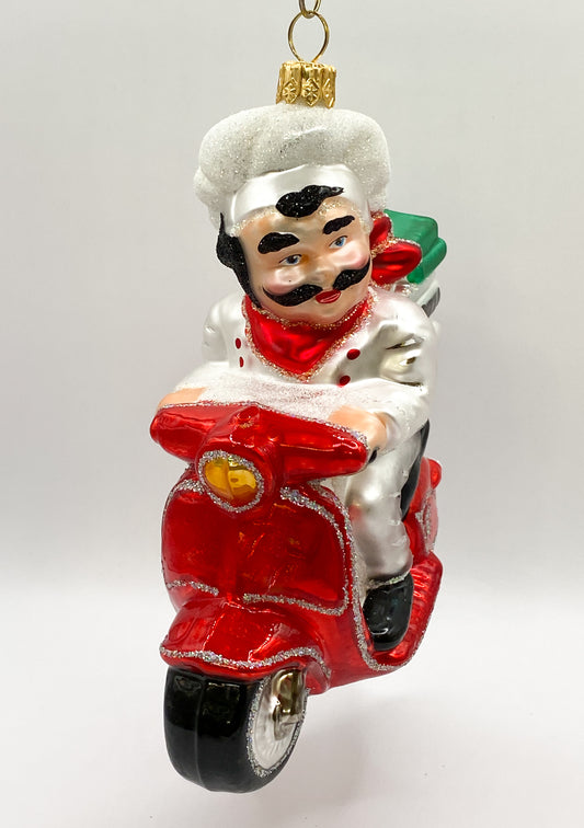 Baumschmuck-Christbaumschmuck-Pizza-Kurier-Vespa-Italien-weihnachts-deko-ch-Galerie-Luechinger2