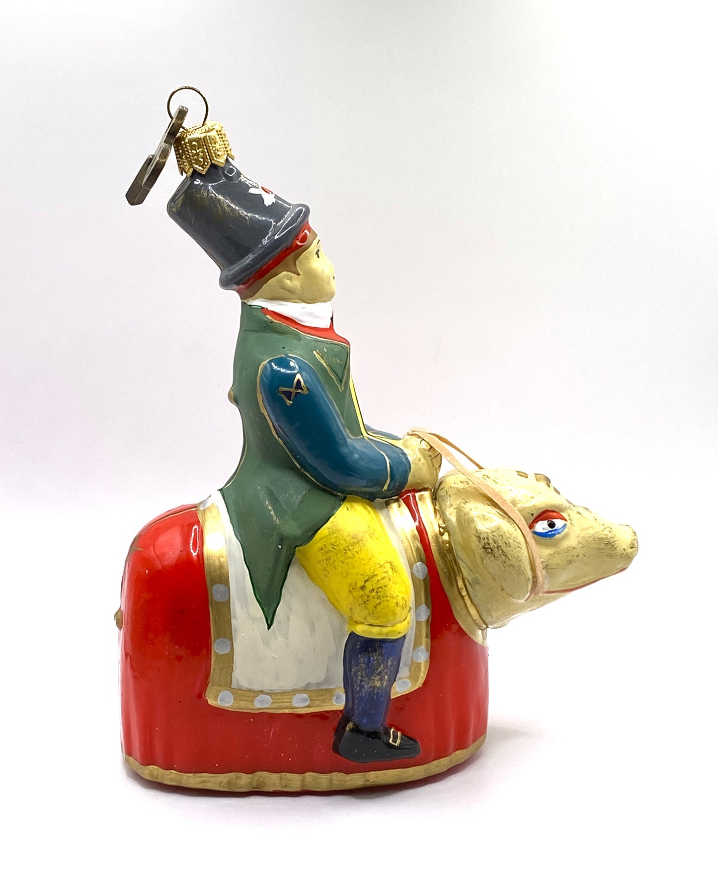 Baumschmuck-Christbaumschmuck-Reiter-Schwein-Blechspielzeug-weihnachts-deko-ch-Galerie-Luechinger-3