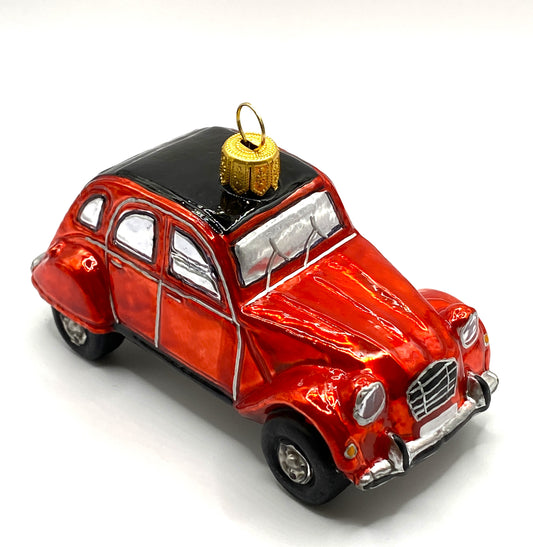 Baumschmuck-Christbaumschmuck-Roter-Deux-Chevaux-Oltimer-Frankreich-Kultauto-weihnachts-deko-ch-Galerie-Luechinger-2