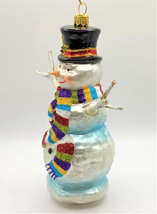 Baumschmuck-Christbaumschmuck-Schneemann-Regenbogen-Schal-weihnachts-deko-ch-Galerie-Luechinger-2