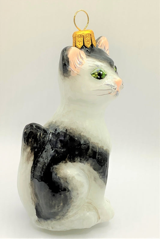 Baumschmuck-Christbaumschmuck-Schwarze-weisse-Katze-Komozja-Mostowski-weihnachts-deko-ch-Galerie-Luechinger-2