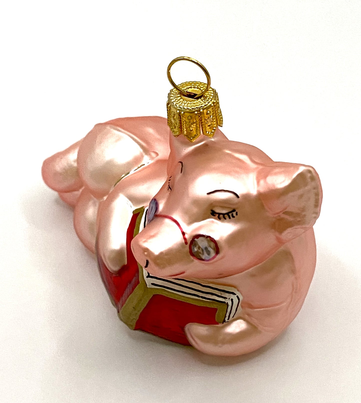 Baumschmuck-Christbaumschmuck-Schweinchen-Rosa-Lesen-Lesebrille-weihnachts-deko-ch-Galerie-Luechinger-5