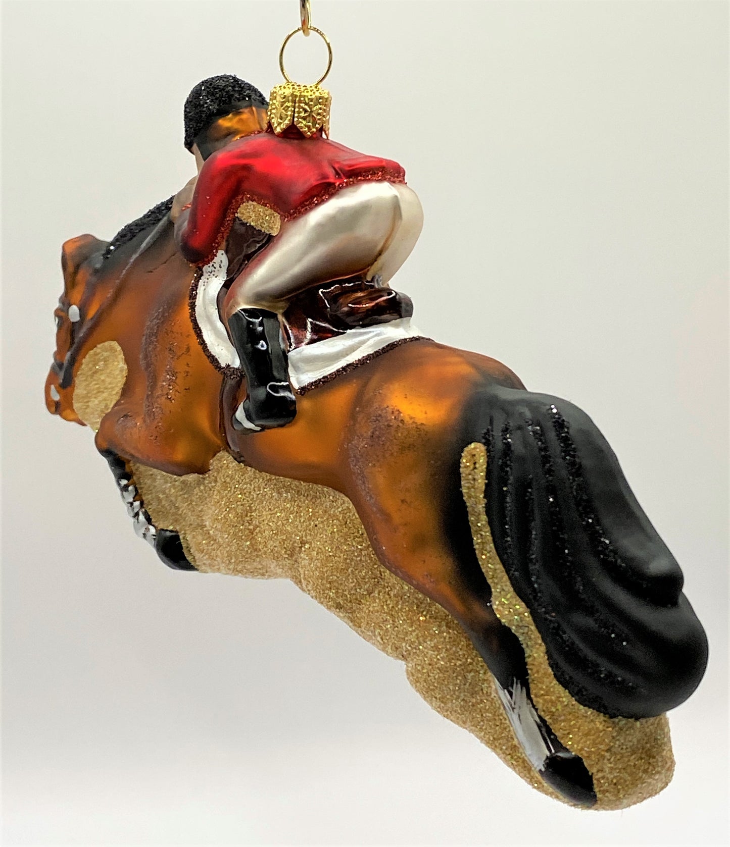 Baumschmuck-Christbaumschmuck-Springreiter-Braunes-Pferd-Reitsport-weihnachts-deko-ch-Galerie-Luechinger-3