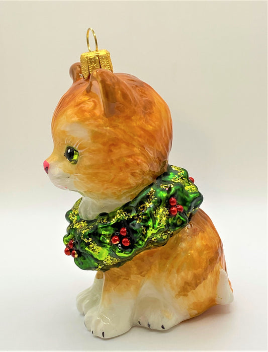 Baumschmuck-Christbaumschmuck-Tigerkatze-Weihnachtskranz-Komozja-Mostowski-weihnachts-deko-ch-Galerie-Luechinger-2