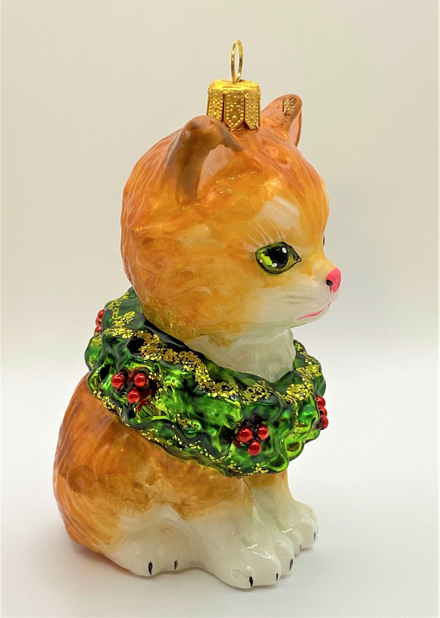 Baumschmuck-Christbaumschmuck-Tigerkatze-Weihnachtskranz-Komozja-Mostowski-weihnachts-deko-ch-Galerie-Luechinger-3