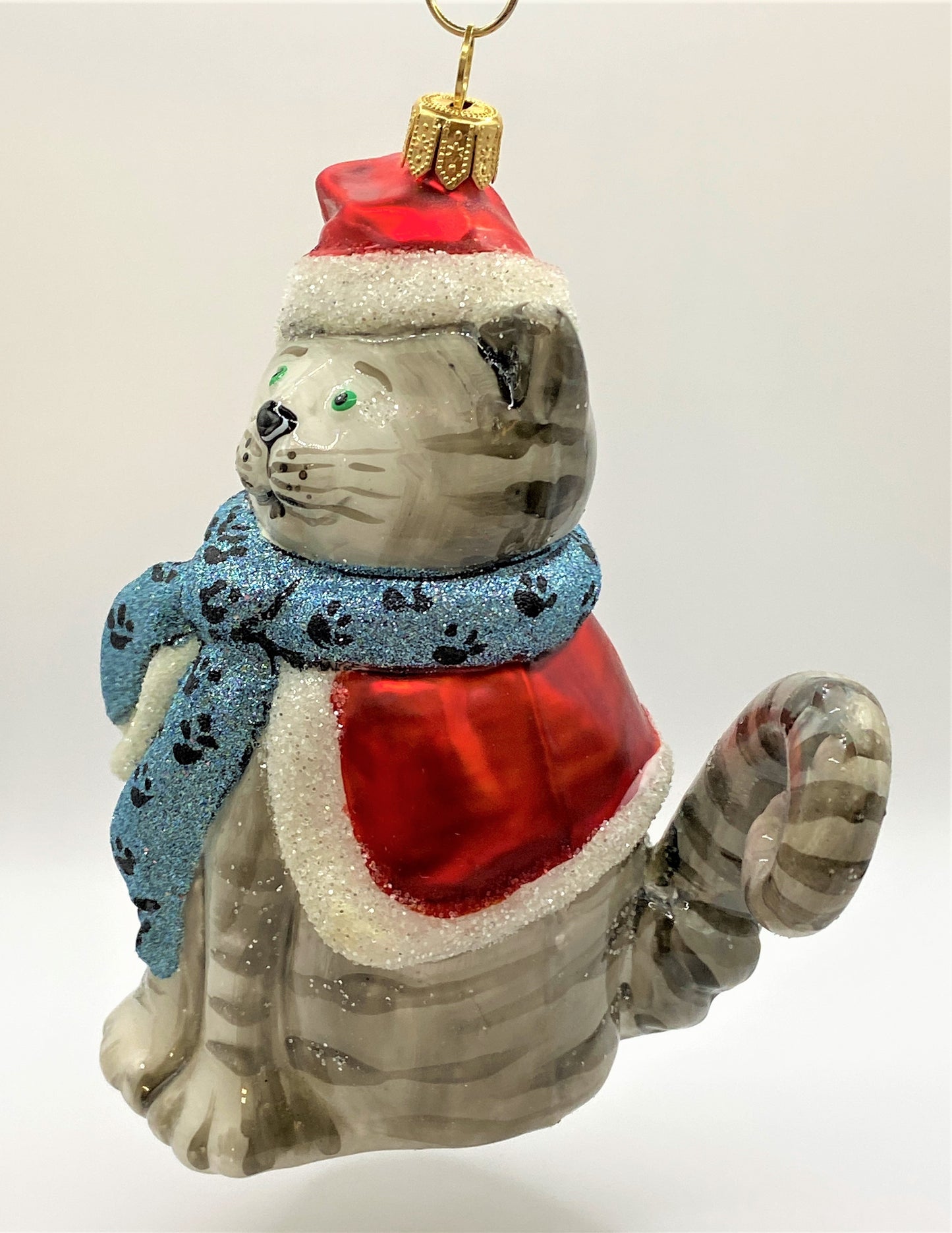 Baumschmuck-Christbaumschmuck-Tigerkatze-Weihnachtsmuetze-Komozja-Mostowski-weihnachts-deko-ch-Galerie-Luechinger-3