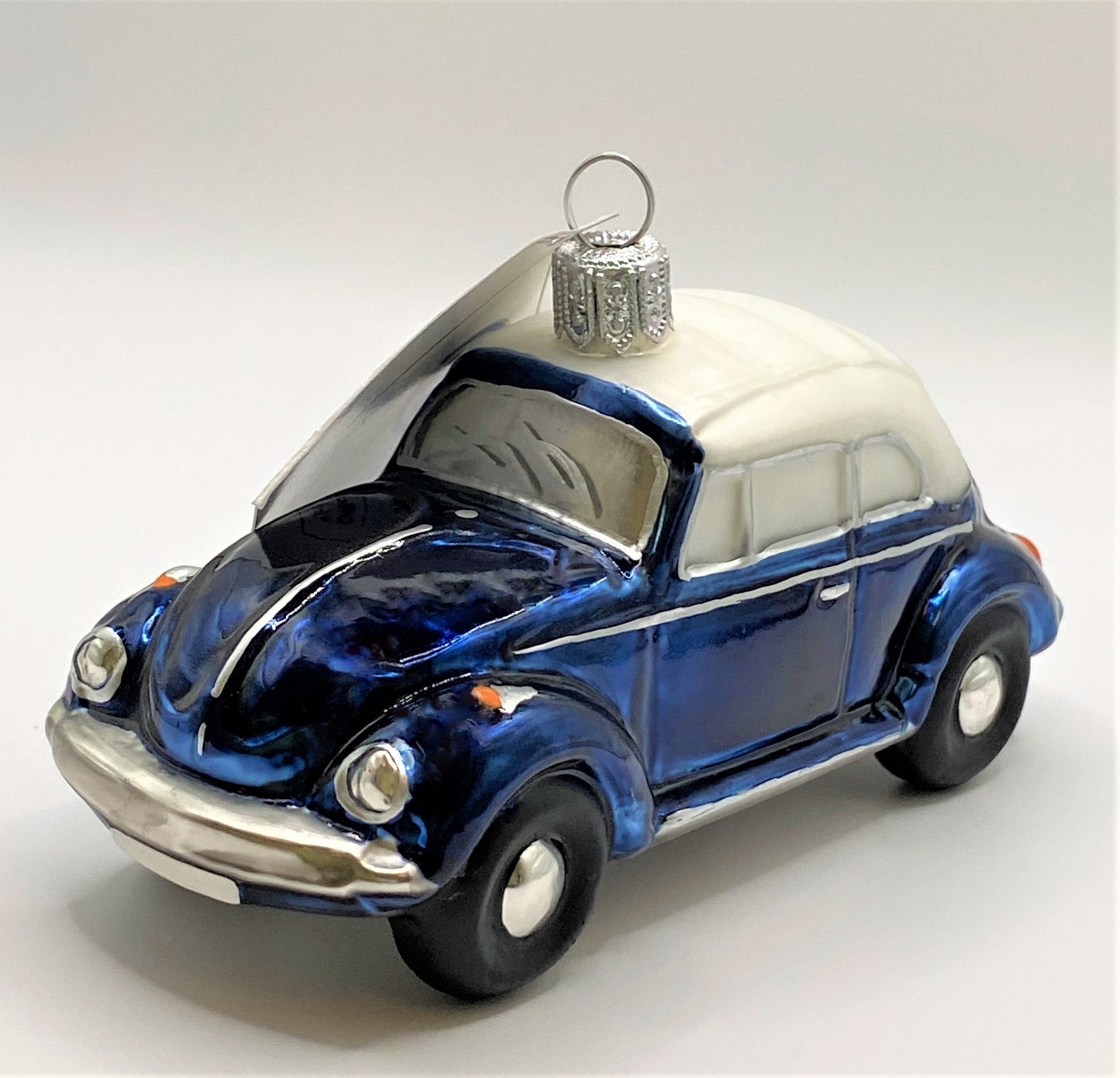 Baumschmuck-Christbaumschmuck-VW-Kaefer-Kabrio-vintage-Nostalgie-blau-weihnachts-deko-ch-Galerie-Luechinger-1