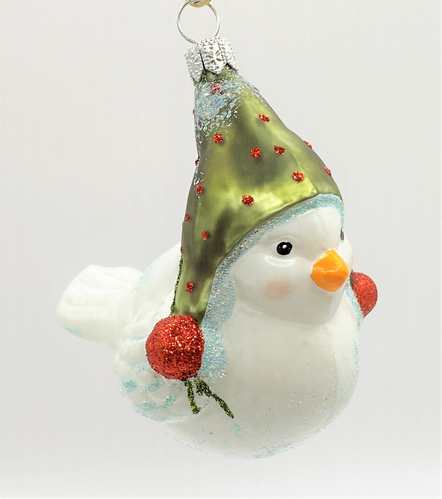 Baumschmuck-Christbaumschmuck-Voegelchen-Muetze-rote-Bommeln-weihnachts-deko-ch-Galerie-Luechinger-1