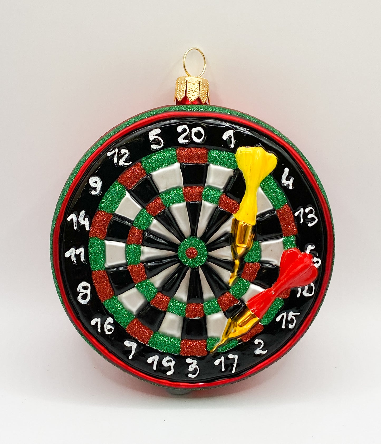 Baumschmuck-Christbaumschmuck-Weihnachten-Dart-Dartscheibe-Pfeil-Zielen-weihnachts-deko-ch-Galerie-Luechinger