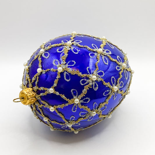 Baumschmuck-Christbaumschmuck-Weihnachten-Ei-Form-Gittermuster-weihnachts-deko-ch-Galerie-Luechinger2