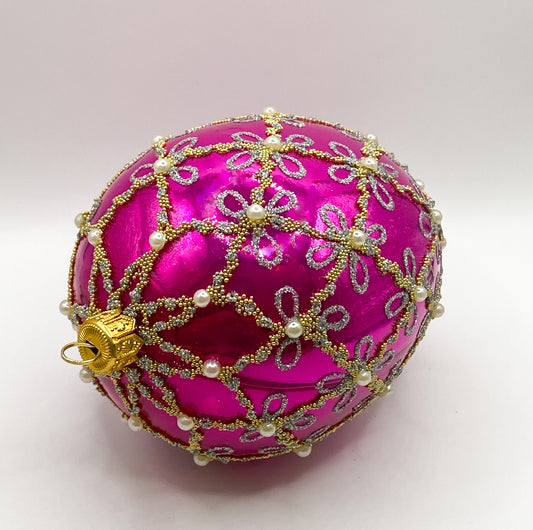 Baumschmuck-Christbaumschmuck-Weihnachten-Ei-Form-Gittermuster-weihnachts-deko-ch-Galerie-Luechinger6