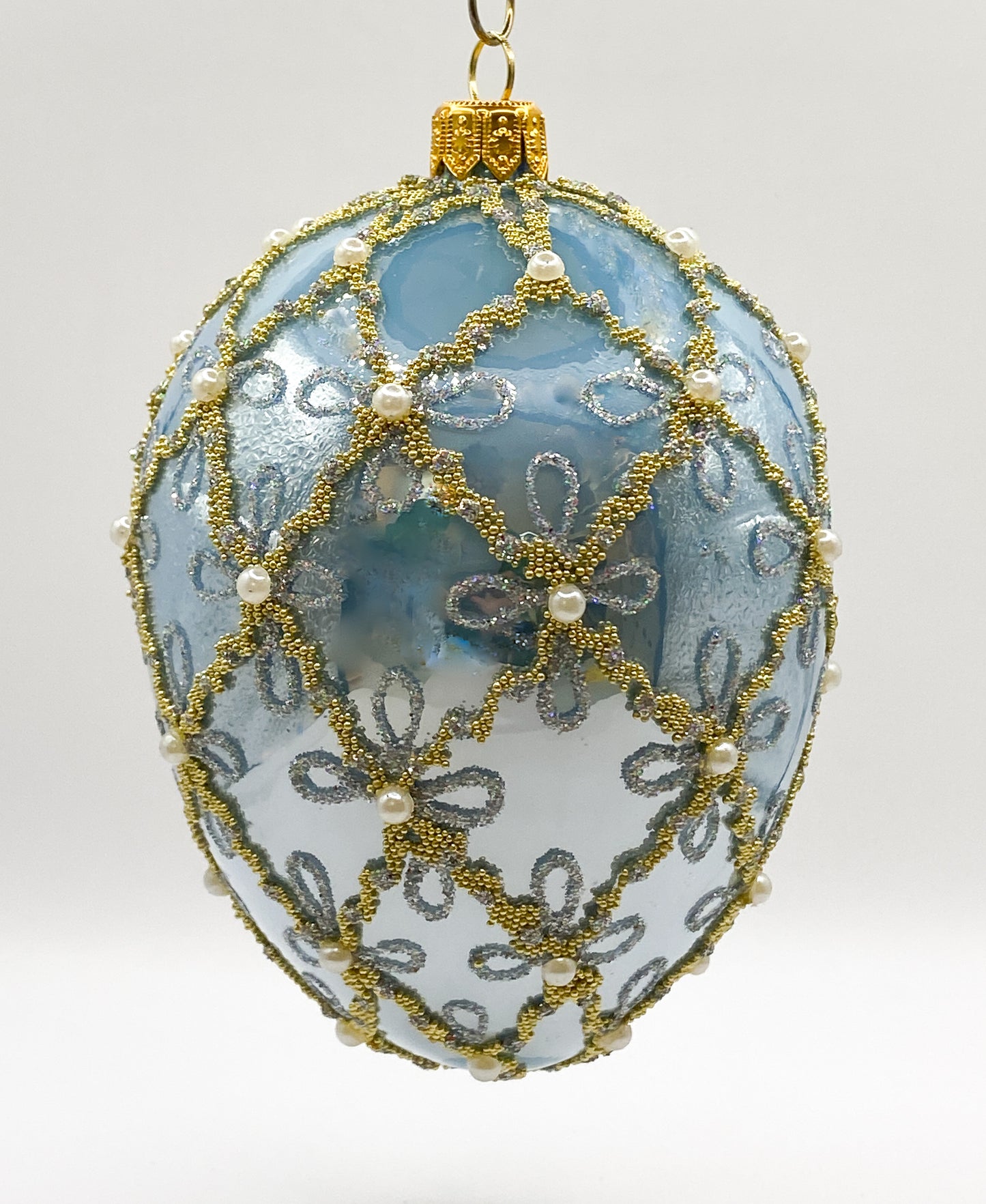 Baumschmuck-Christbaumschmuck-Weihnachten-Ei-Form-Gittermuster-weihnachts-deko-ch-Galerie-Luechinger7