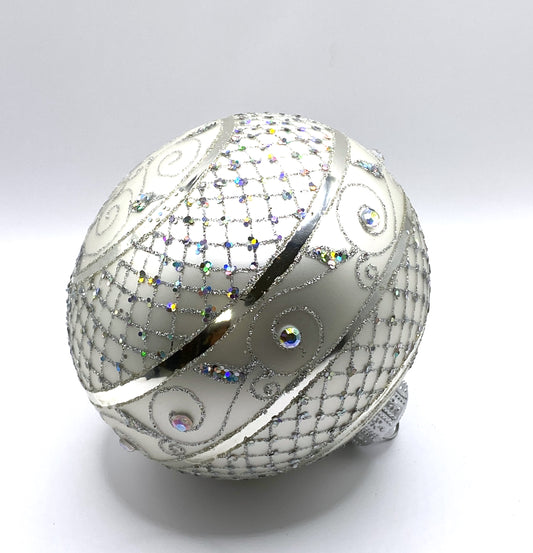 Baumschmuck-Christbaumschmuck-Weihnachts-Kugel-silber-weiss-weihnachts-deko-ch-Galerie-Luechinger-2