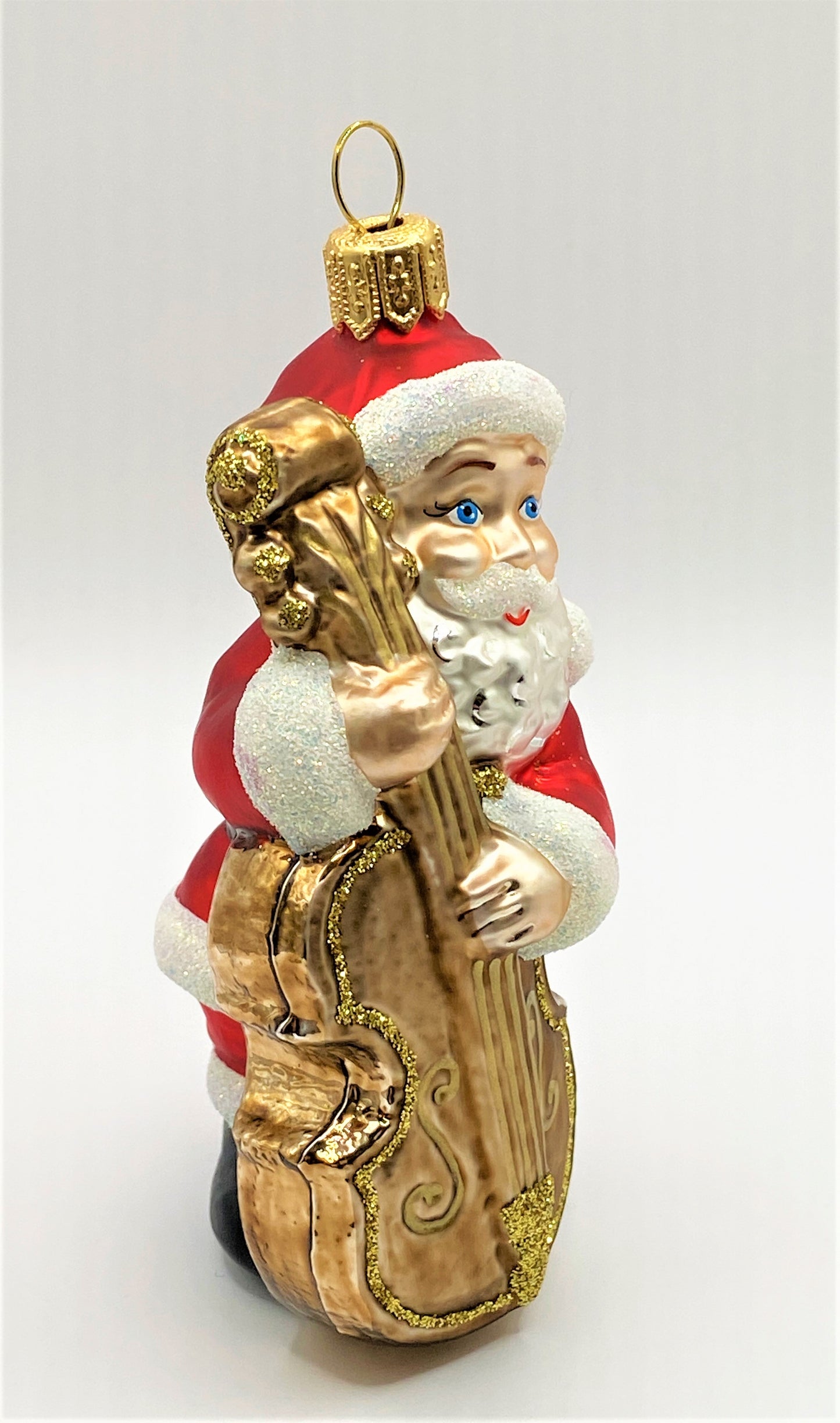 Baumschmuck-Christbaumschmuck-Weihnachtsmann-Santa-Nikolaus-Musik-Kontrabass-weihnachts-deko-ch-Galerie-Luechinger-3
