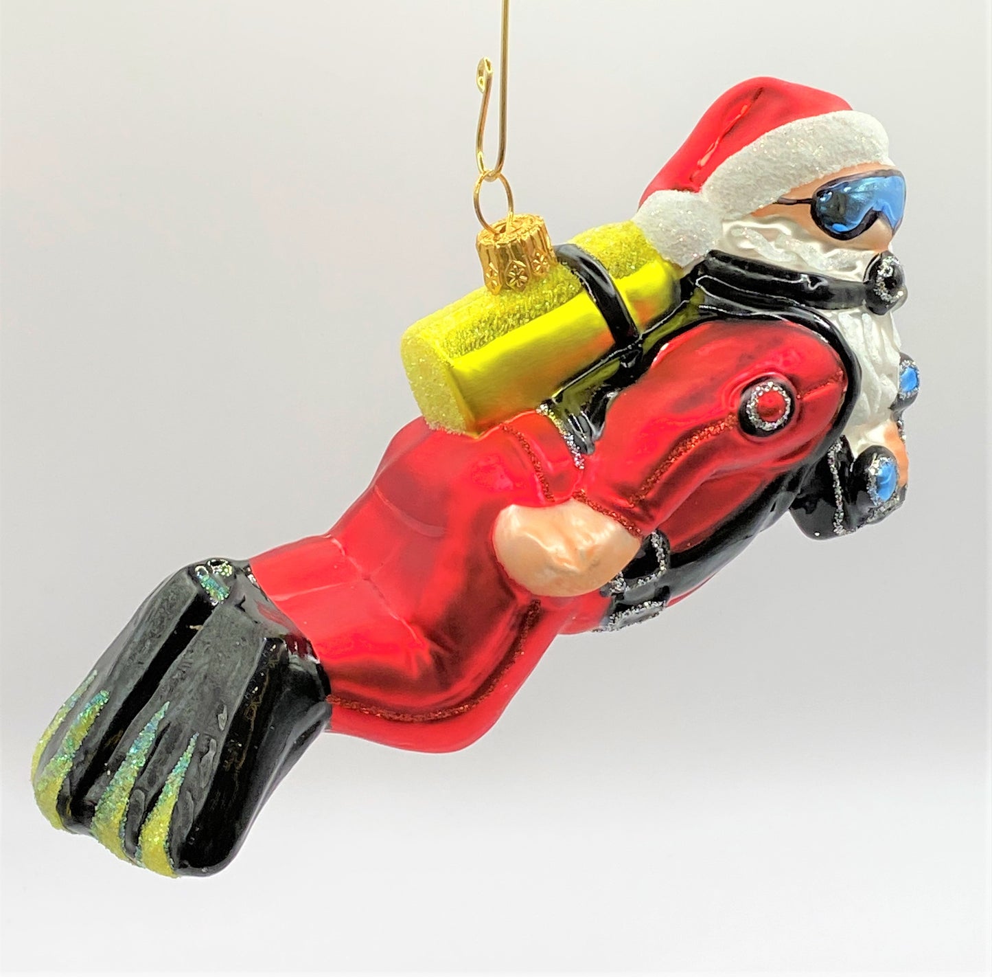 Baumschmuck-Christbaumschmuck-Weihnachtsmann-Santa-Nikolaus-Tauchen-Wassersport-Meer-weihnachts-deko-ch-Galerie-Luechinger-2