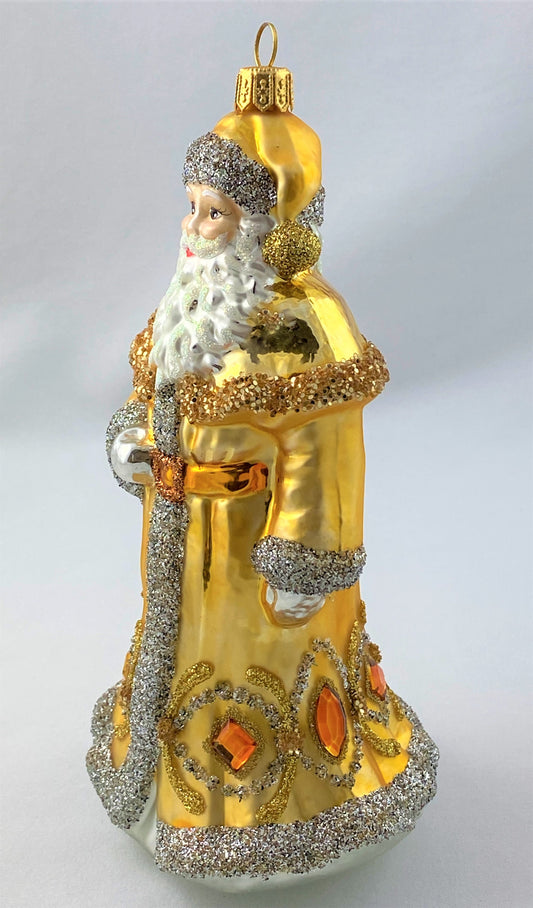 Baumschmuck-Christbaumschmuck-Weihnachtsmann-Santa-Nikolaus-goldener-Mantel-weihnachts-deko-ch-Galerie-Luechinger-2