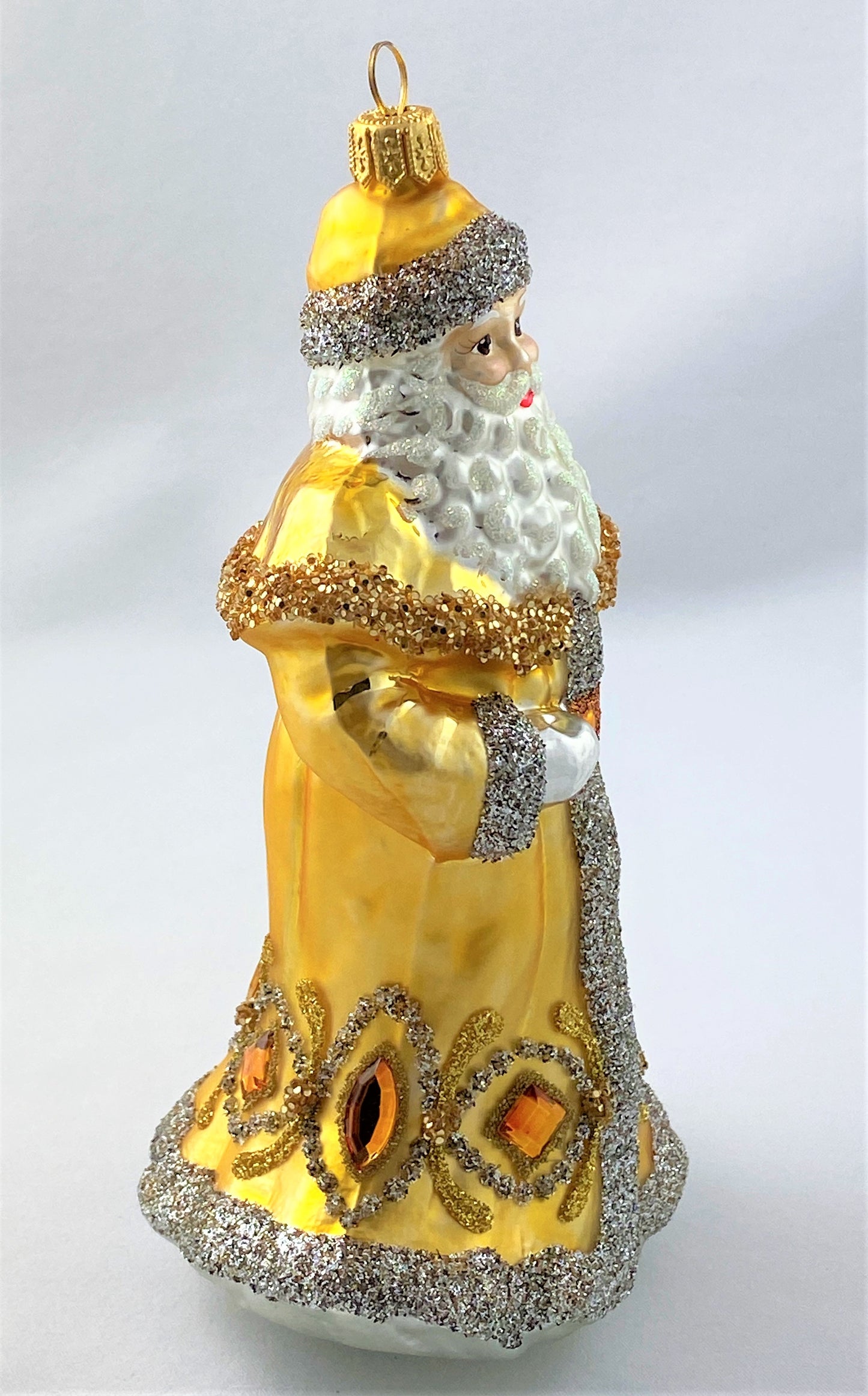 Baumschmuck-Christbaumschmuck-Weihnachtsmann-Santa-Nikolaus-goldener-Mantel-weihnachts-deko-ch-Galerie-Luechinger-3