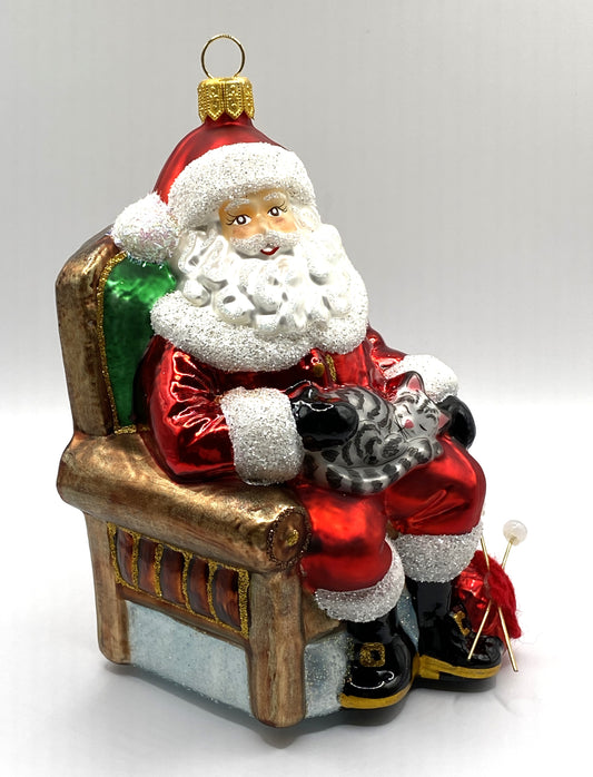 Baumschmuck-Christbaumschmuck-Weihnachtsmann-Stricken-Katze-Schlafen-weihnachts-deko-ch-Galerie-Luechinger-4