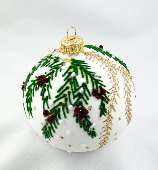 Baumschmuck-Christbaumschmuck-christbaumkugel-weiss-blaetter-ranken-natur-weihnachts-deko-ch-Galerie-Luechinger12