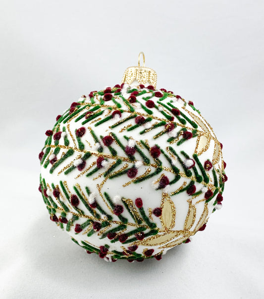 Baumschmuck-Christbaumschmuck-christbaumkugel-weiss-blaetter-ranken-natur-weihnachts-deko-ch-Galerie-Luechinger14