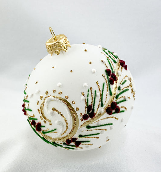 Baumschmuck-Christbaumschmuck-christbaumkugel-weiss-blaetter-ranken-natur-weihnachts-deko-ch-Galerie-Luechinger4