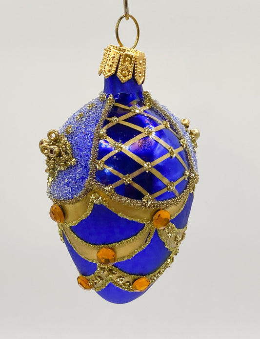 Baumschmuck-Christbaumschmuck-ei-form-blau-gold-weihnachts-deko-ch-Galerie-Luechinger