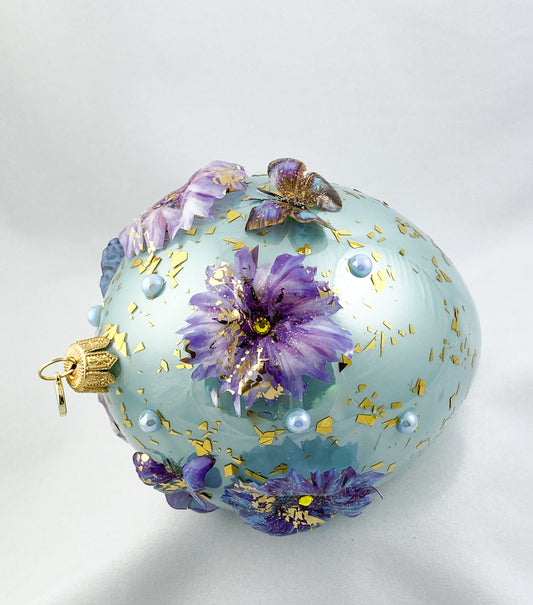 Baumschmuck-Christbaumschmuck-eiform-kornblume-bluete-weihnachts-deko-ch-Galerie-Luechinger