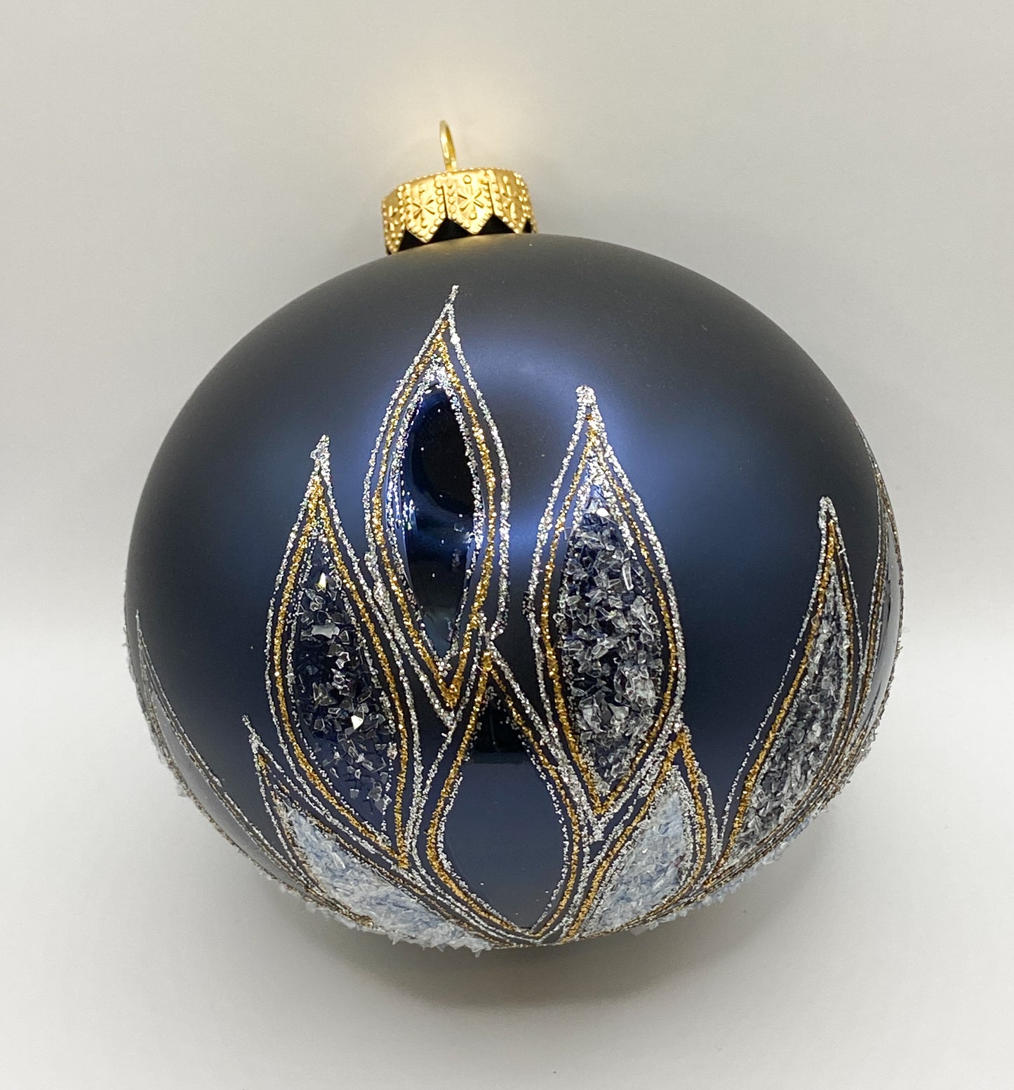 Baumschmuck-Christbaumschmuck-kugel-dunkelblau-blaetter-weihnachts-deko-ch-Galerie-Luechinger4