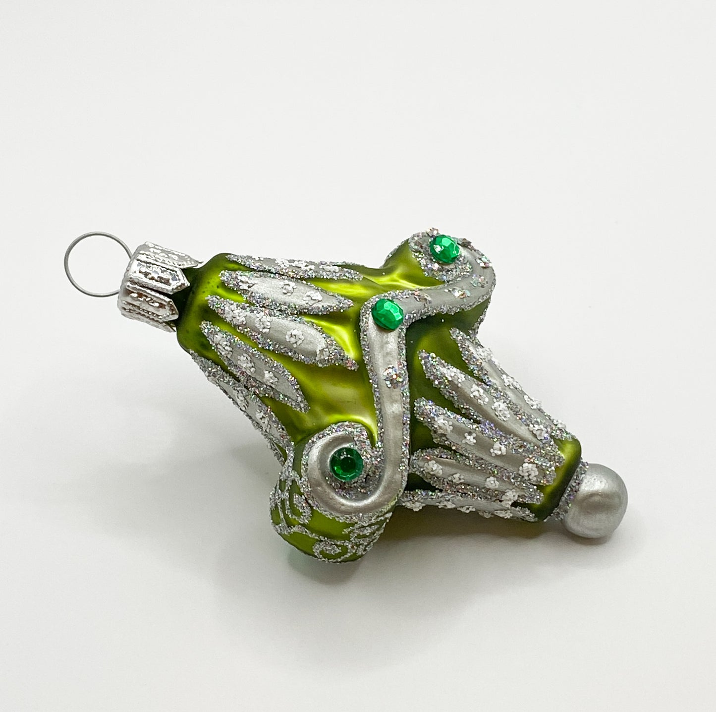 Baumschmuck-Christbaumschmuck-lampion-gruen-silber-weihnachts-deko-ch-Galerie-Luechinger2