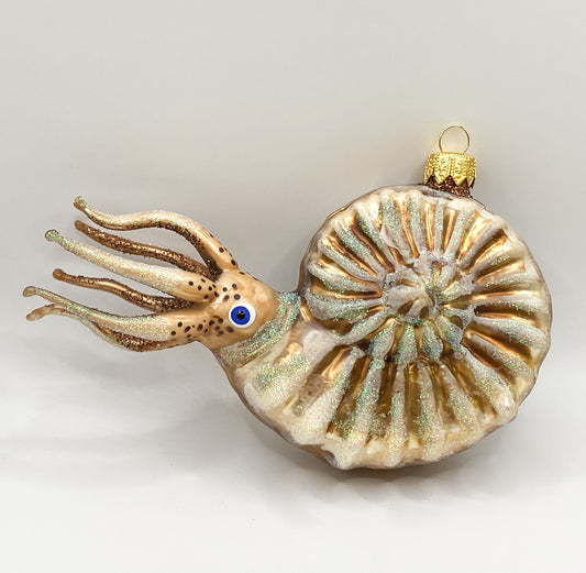 Baumschmuck-Christbaumschmuck-nautilus-tintenfisch-kopffuesser-meer-weihnachts-deko-ch-Galerie-Luechinger