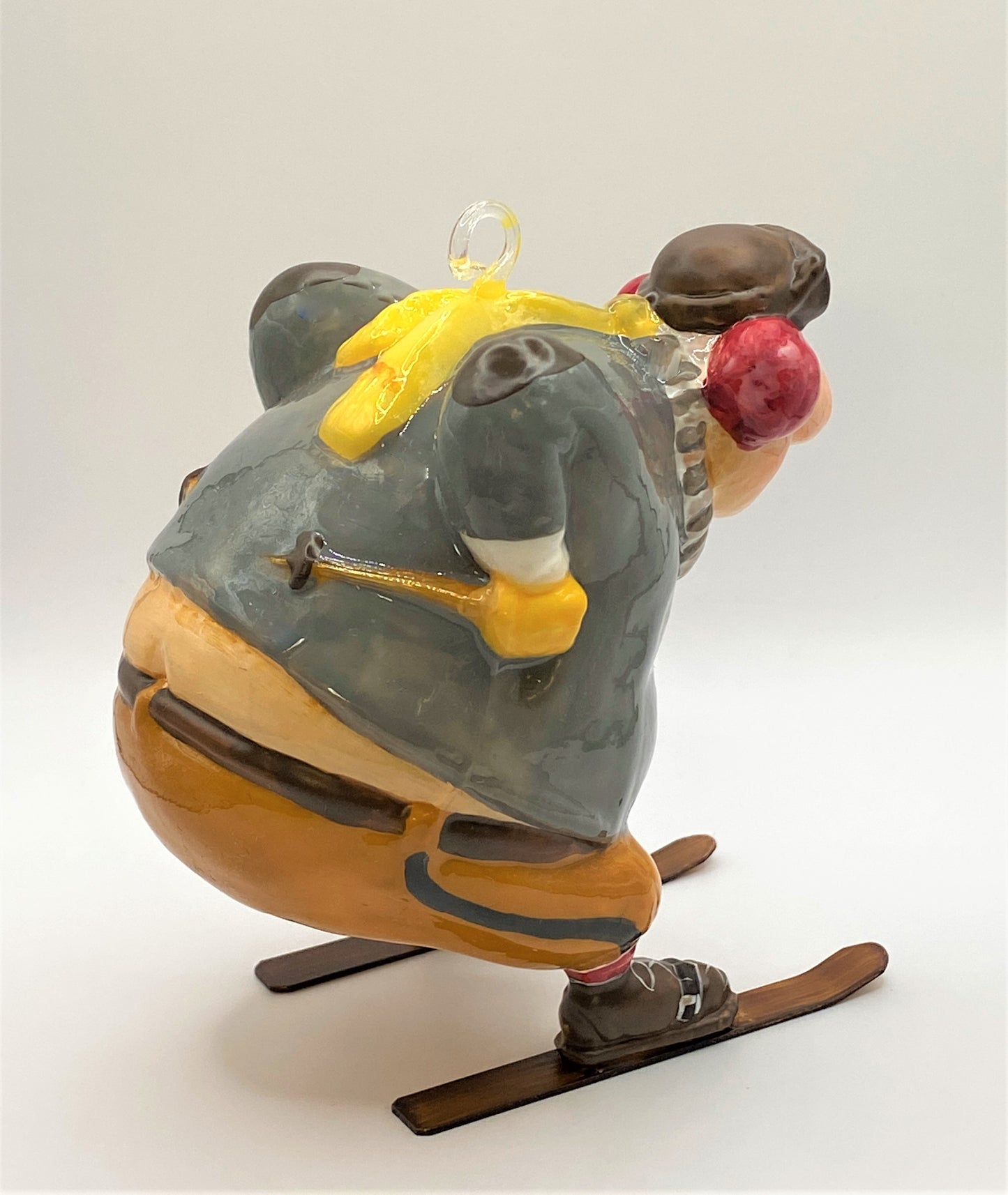 Baumschmuck-Christbaumschmuck-rasender-Skifahrer-Karikatur-Komozja-Mostowski-weihnachts-deko-ch-Galerie-Luechinger-3