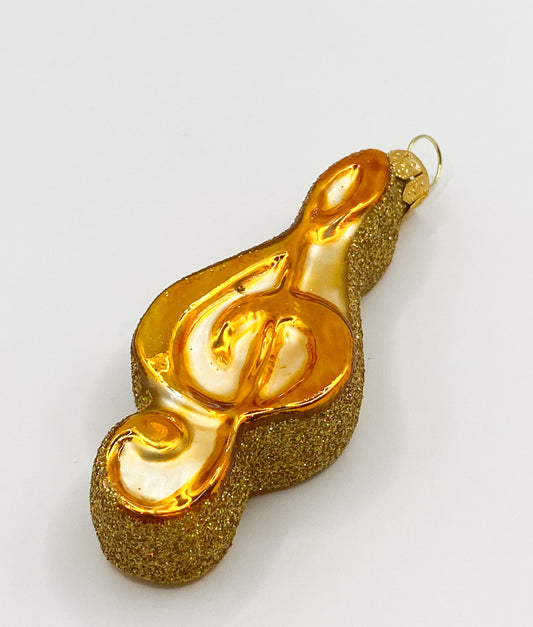 Goldener Notenschlüssel